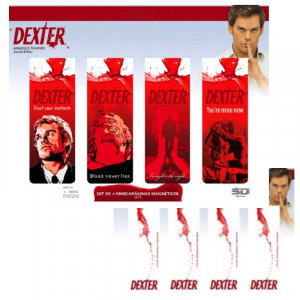  Dexter Magnetic Bookmark Set B Dexter Manyetik Kitap Ayracı