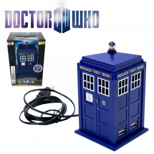  Doctor Who: 11th Doctors Tardis USB Hub 4 Port