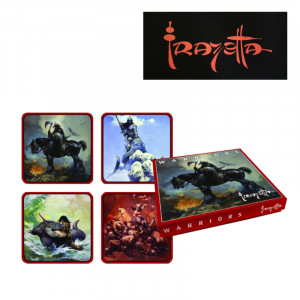  Frank Frazetta Warrior Coaster Set Bardak Altlığı