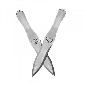  Assassins Creed Throwing Knives Set of 2