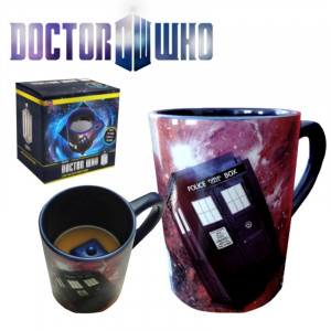 Doctor Who: Large Hidden 3D Tardis Mug Bardak