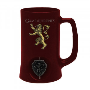  Game of Thrones 3D Rotating Lannister Red Stein Bardak