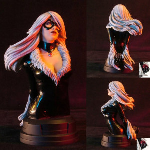  Marvel Black Cat Mini Bust 1/6