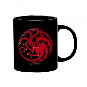  Game of Thrones Targaryen Fire and Blood Ceramic Mug Bardak
