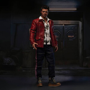 Fight Club 1999 Tyler Durden Red Jacket Version Sixth Scale Figure