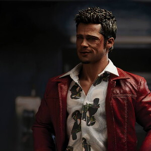  Fight Club 1999 Tyler Durden Red Jacket Version Sixth Scale Figure