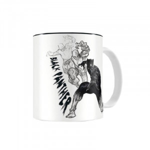  Captain America: Civil War Black Panther Mug Kupa Bardak