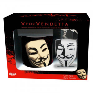 V for Vendetta: Mug & Keychain Gift Pack Hediye Seti