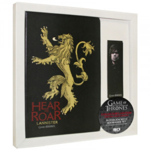 Game of Thrones Notebook & Bookmark Set Lannister Defter