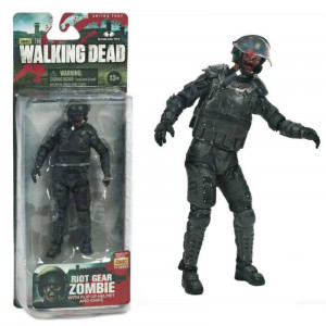 The Walking Dead: Riot Gear Zombie Figür TV Series 4