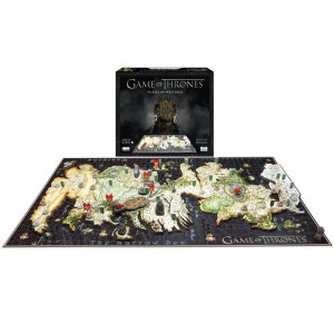  Game of Thrones 4D Puzzle Westeros 1500lük Yapboz