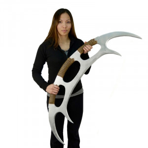 Star Trek Klingon Bat leth Cosplay Prop Replica