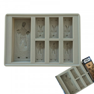  Star Wars Han Solo in Carbonite Silicone Mould Kalıp Seti