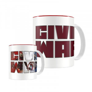 Captain America: Civil War Heat Changing Mug Kupa Bardak