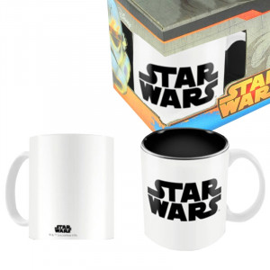 Star Wars: Black White Logo Ceramic Mug Bardak