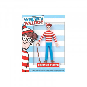 Wheres Waldo Bendable Figure