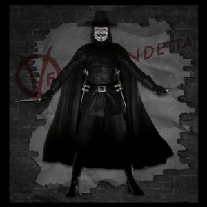 V for Vendetta Statue