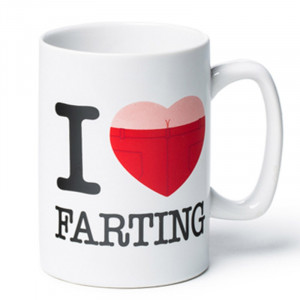 I Love Farting Pırtlayan Kupa Bardak