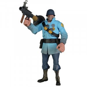 Team Fortress Series 2 Deluxe Blu Soldier Figür