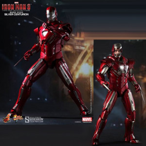  Iron Man Silver Centurion Mark 33 Sixth Scale Figure