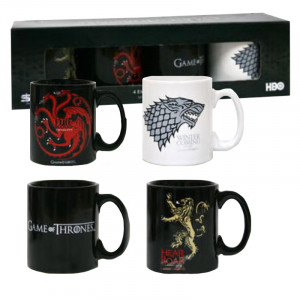 Game of Thrones Set of 4 Espresso Mug Set Espresso Shot Seti