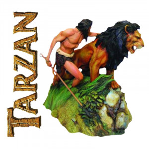 Tarzan & The Golden Lion Statue