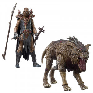  Fimbul & Warg Hobbit - Orc ve Kurt figürü