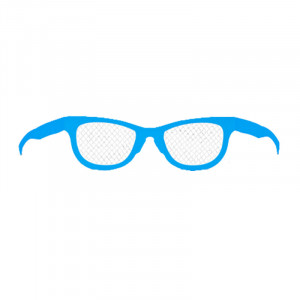 PAPP Dantel Kostüm Gözlük Mavi