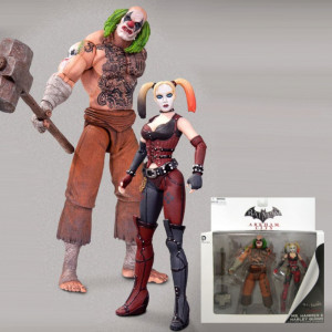 Batman Arkham City Mr. Hammer Harley Quinn 2li Figür Seti