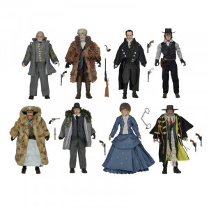 The Hateful Eight Clothed Action Figure Set 8 inch