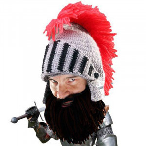  Beard Head Barbarian Knight Barbar Şövalye Sakal Bere