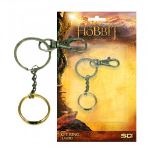 The Hobbit One Ring Snap Keychain Yüzük Anahtarlık