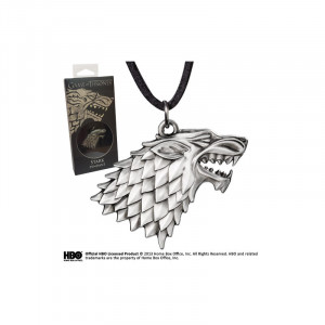 Game Of Thrones Stark Shield Pendant Kolye