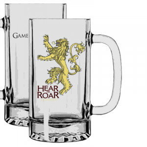 Game of Thrones Lannister Crystal Stein Bardak