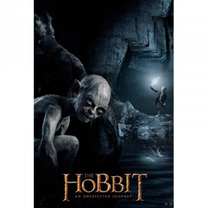 Hobbit Poster Gollum ve Bilbo 61 x 91cm