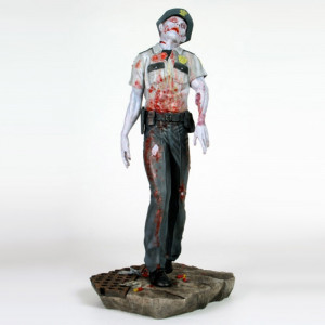  Resident Evil: 1:6 Scale Zombie Cop Polis Zombi