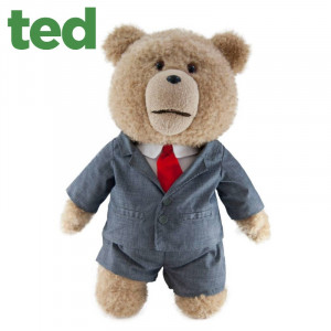 TED in Suit Konuşan Ayıcık Takım Elbiseli 60 cm