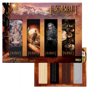 The Hobbit Magnetic Bookmark Set A Hobbit Kitap Ayracı