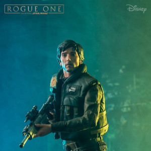 Star Wars Cassian Art Scale Statue