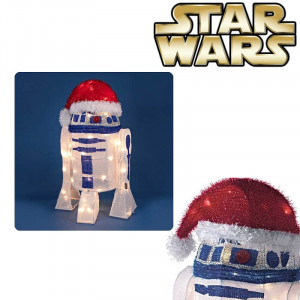  Star Wars R2-D2 Christmas Decoration Tinsel 71 Cm