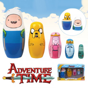  Adventure Time Nesting Dolls Matruşka Bebekler