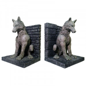 Game of Thrones Dire Wolf Bookends 2li Kitap Tutucu Seti