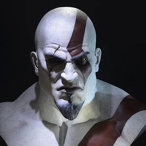God Of War Ascension Kratos Life Size Bust