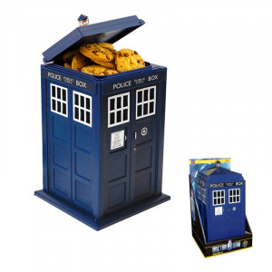 Doctor Who Tardis Talking Cookie Jar Kurabiye Kavanozu