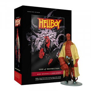 Hellboy Book and Figure Set Hellboy Kitap ve Figür Seti