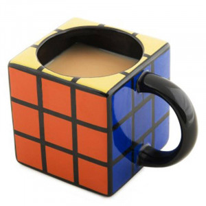 Rubik Küp Bulmaca Kupa Bardak