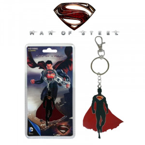 Superman: Man of Steel Silhouette Keychain Anahtarlık